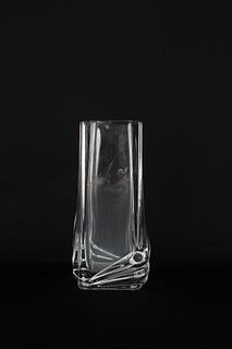 Art Nouveau Daum France Glass Vase