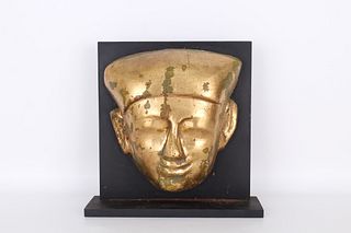 Gilt Egyptian Sarcophagus Mask