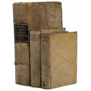 3 Latin Vols., 16th Century, incl. Ennius