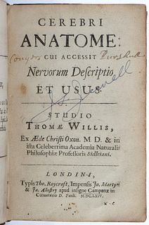 Cerebri Anatome, Willis, London, 1664