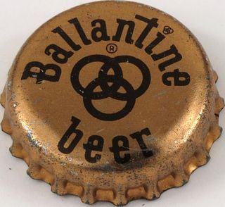 1958 Ballantine Beer Cork Backed crown Newark, New Jersey