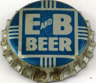 1938 E and B Beer Cork Backed crown Detroit, Michigan