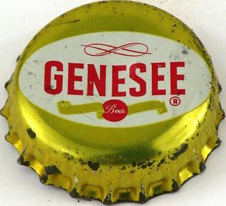 1959 Genesee Beer Cork Backed crown Rochester, New York