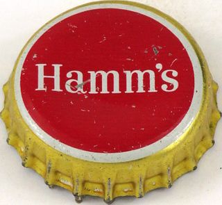 1963 Hamm's Beer Cork Backed crown Saint Paul, Minnesota