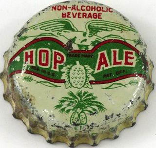 1934 Hop Ale ~SC Tax Cork Backed crown Atlanta, Georgia