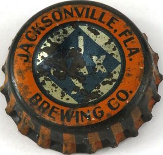 1937 Jax Beer Cork Backed crown Jacksonville, Florida