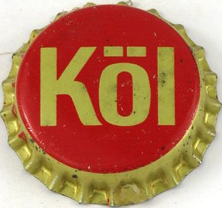 1963 KÃ¶l Beer Cork Backed crown Pueblo, Colorado