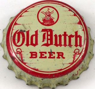 1947 Old Dutch Beer Cork Backed crown Brooklyn, New York