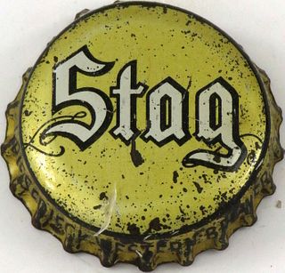 1933 Stag Beer (Gold) Cork Backed crown Belleville, Illinois