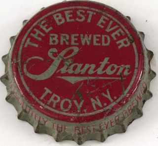1946 Stanton Beer Cork Backed crown Troy, New York