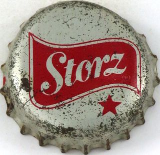 1962 Storz Beer Cork Backed crown Omaha, Nebraska
