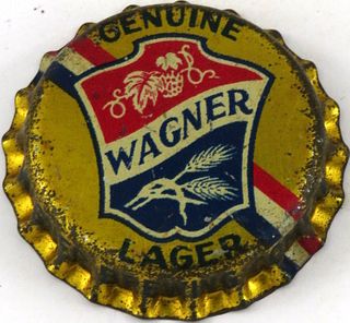 1934 Wagner Genuine Lager Beer Cork Backed crown Miami, Florida