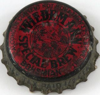 1947 Wiedemann Special Brew Beer ~OH Tax Cork Backed crown Newport, Kentucky
