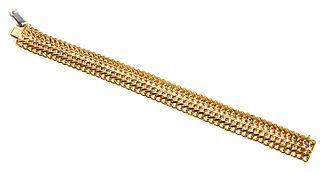 Ladies 10kt yellow Gold Bracelet