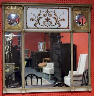 19th Century Sheraton Style Mirror.