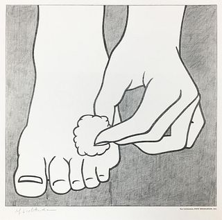 Roy Lichtenstein - Foot Medication