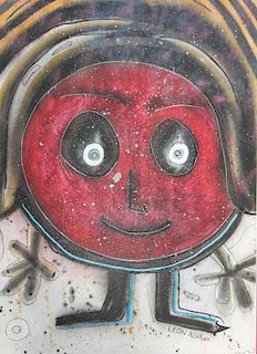 Leon Alva (Mexican b.1963) Space Face