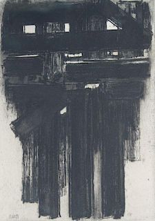 Pierre Soulages (French b.1919)