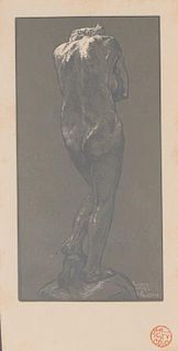 A. LePere, after Auguste Rodin,  Standing Nude