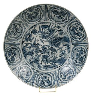 Chinese Blue and White Swatow Ware Bowl