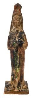 Chinese Tang Style Pottery Burial Figure