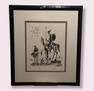 Pablo Picasso Lithograph "Don Quixote" 