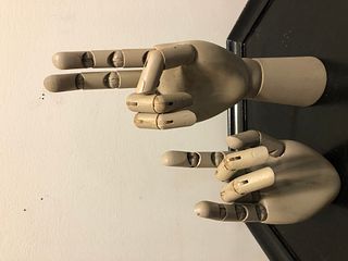 Two Artist Articulating Mannequin Hands 