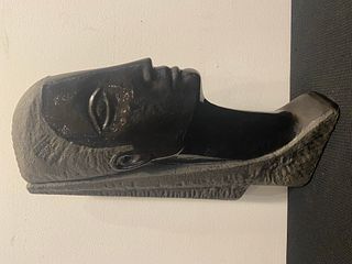 Post Modern Female Head Sculpture 