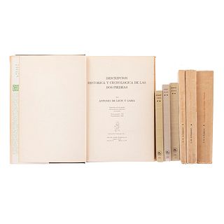 León y Gama, Antonio de / Biblioteca Mexicana de la Fundación Miguel Alemán / Bustamante, Carlos María de. Descripción Hist...