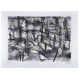 GABRIEL MACOTELA, Untitled, 2008, Signed, Engraving 3 / 20, 17.7 x 24.6" (45 x 62.5 cm) image / 21.8 x 29.9" (55.5 x 76 cm) paper, Stamp | GABRIEL MAC