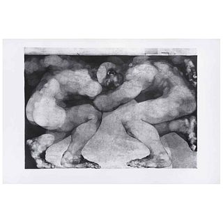 FLOR MINOR, Cuadrados II, Signed, Lithography in 2 stones 25 / 50, 25.9 x 33" (66 x 84 cm) image / 31.4 x 47.2" (80 x 120 cm) paper, Stamp | FLOR MINO