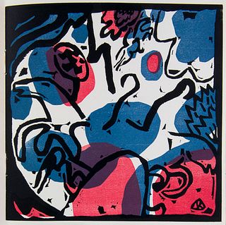 Kandinsky, Wassily Du spirituel dans l'art et dans la peinture en particulier. Mit 1 Farbholzschnitt von Wassily Kandinsky sowie 10 Textholzschnitten 