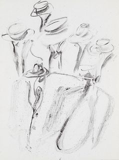 Kooning, Willem de Set aus 3 Arbeiten. 1967. Je Lithographie auf Papier. Blattmaße von 30,5 x 22,5 cm bis 30,5 x 45,3 cm).
