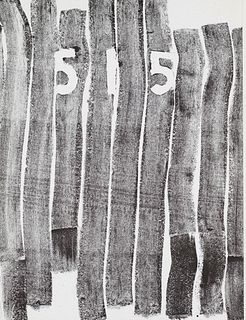 Goldberg, Michael Set aus 2 Arbeiten. 1967. Je Lithographie auf Papier. Blattmaße je 30,5 x 45,3 cm.