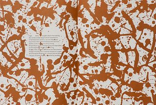 Krasner, Lee o.T. 1967. Lithographie auf Papier. Blattmaß 30,4 x 45,3 cm.