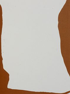 Frankenthaler, Helen o.T. (Poem). 1967. Lithographie auf Papier. Blattmaß 30,4 x 22,6 cm.