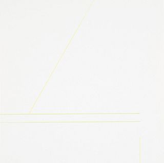   Set aus 3 Graphiken im tyopographischen Stil. 1980 - 1989. Je Farblithographie auf Papier. Blattmaße von 19,6 x 19,8 cm bis 38,2 x 26 cm. 2 Blätter 
