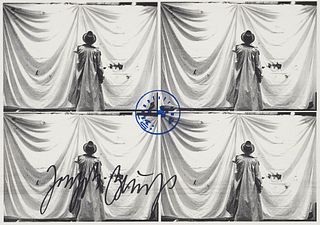 Beuys, Joseph Stanhope project. 1978. Andruckbogen. Beidseitiger Offset auf Karton, verso als Farboffset. 21,5 x 30,5cm (23 x 33cm). Signiert und gest