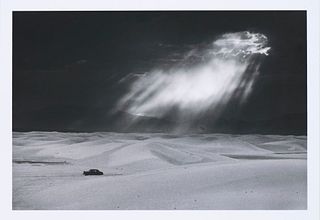 Haas, Ernst New Mexico, USA. 1952. Späterer Abzug nach der Photographie von 1952. C-Print auf Photopapier. 15 x 15 cm. Verso m. Etikett, dort mit dem 