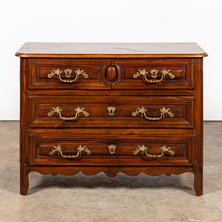 19TH C. LOUIS XIV-STYLE FOUR-DRAWER COMMODE