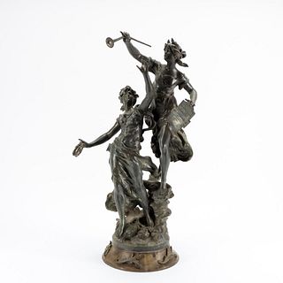 MOREAU BROTHERS FRENCH FIGURAL SCULPTURE