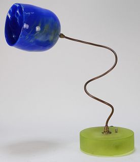 RISD Artist Art Glass Desk Lamp