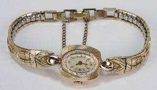 Bulova 14K Gold Lady's Wrist Watch