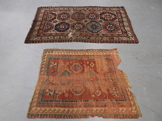 2pc Persian Kazak Carpet Rugs
