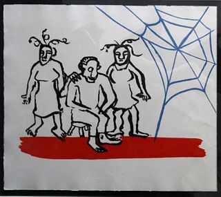 Alexander Calder - Untitled from "The Sacrelige of Alan