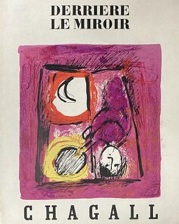 Marc Chagall - Cover for Derriere Le Miroir
