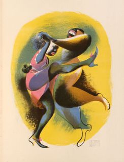 Al Hirschfeld - Lindy Hop
