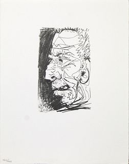 Pablo Picasso (After)- Untitled (23.9.64 I)