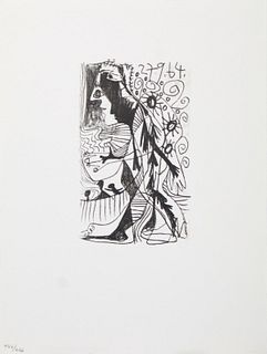 Pablo Picasso (After)- Untitled (27.9.64)