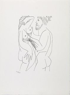 Pablo Picasso (After)- Untitled (8.10.64 XI)